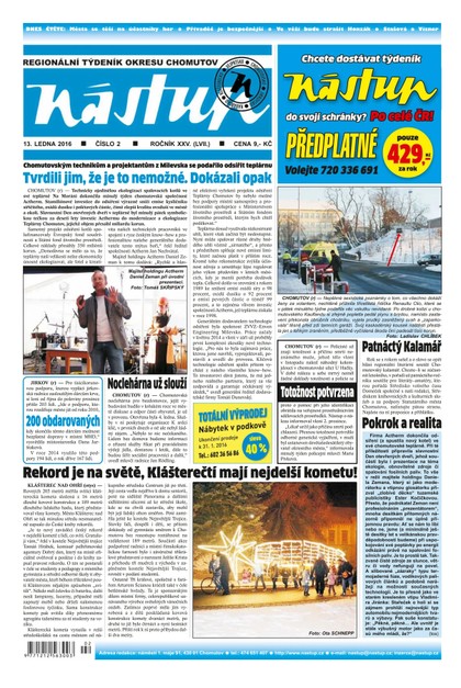 E-magazín Nástup 2/2016 - Ohře Media