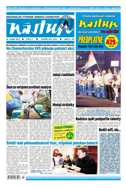 E-magazín Nástup 3/2016 - Ohře Media