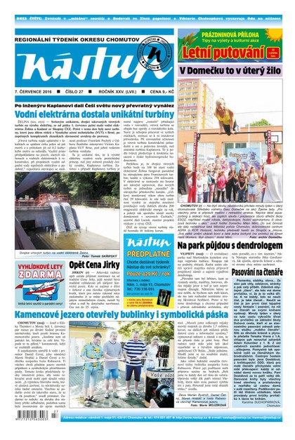 E-magazín Nástup 27/2016 - Ohře Media