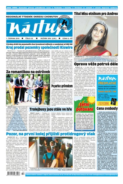 E-magazín Nástup 22/2016 - Ohře Media