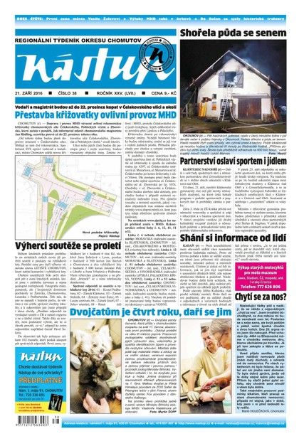 E-magazín Nástup 38/2016 - Ohře Media