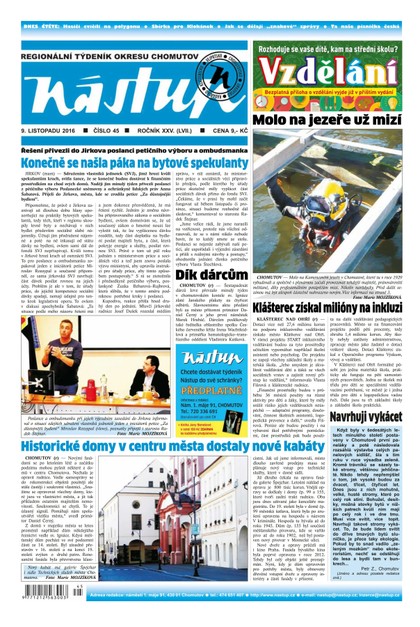 E-magazín Nástup 45/2016 - Ohře Media
