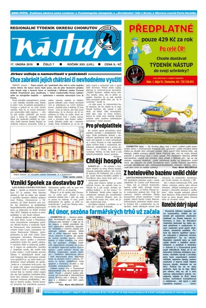 E-magazín Nástup 7/2016 - Ohře Media