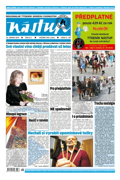 E-magazín Nástup 6/2016 - Ohře Media