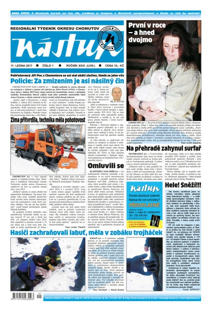 E-magazín Nástup 01/2017 - Ohře Media