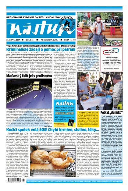 E-magazín Nástup 33/2017 - Ohře Media