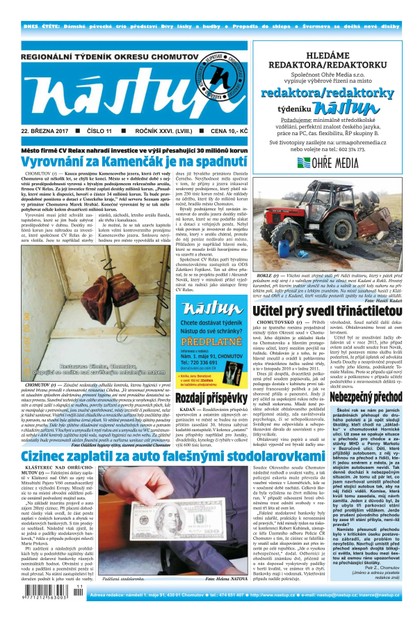 E-magazín Nástup 11/2017 - Ohře Media