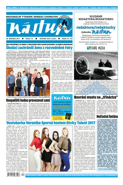 E-magazín Nástup 12/2017 - Ohře Media