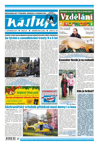 E-magazín Nástup 43/2017 - Ohře Media