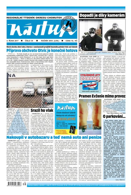 E-magazín Nástup 39/2017 - Ohře Media