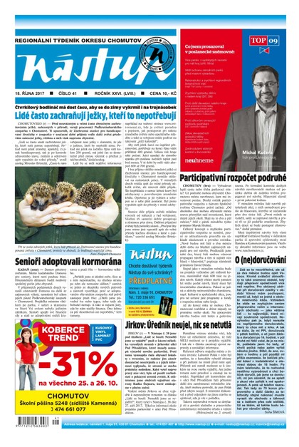 E-magazín Nástup 41/2017 - Ohře Media