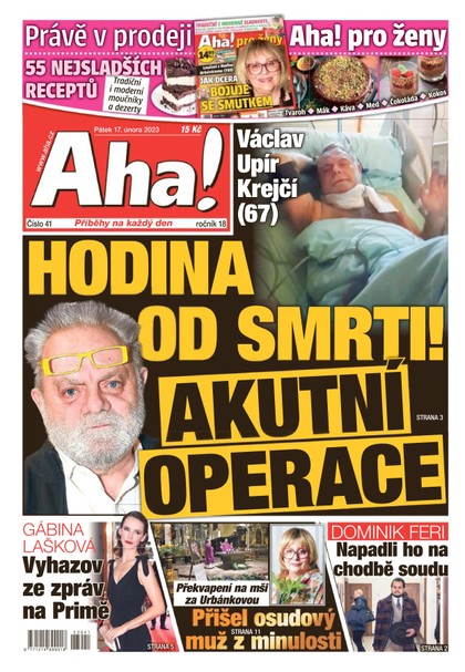 E-magazín AHA! - 17.2.2023 - CZECH NEWS CENTER a. s.