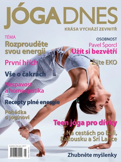 E-magazín JÓGA DNES květen/červen 2017 - Power Yoga Akademie s.r.o.