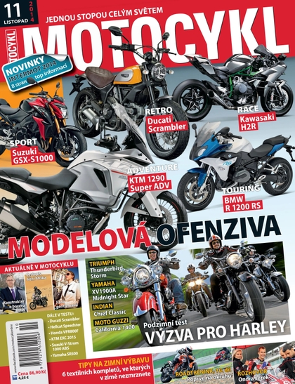 E-magazín Motocykl 11/2014 - Petrolhead Media s.r.o. 