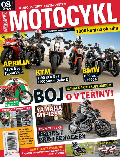 E-magazín Motocykl 8/2014 - Petrolhead Media s.r.o. 