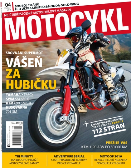 E-magazín Motocykl 4/2016 - Petrolhead Media s.r.o. 