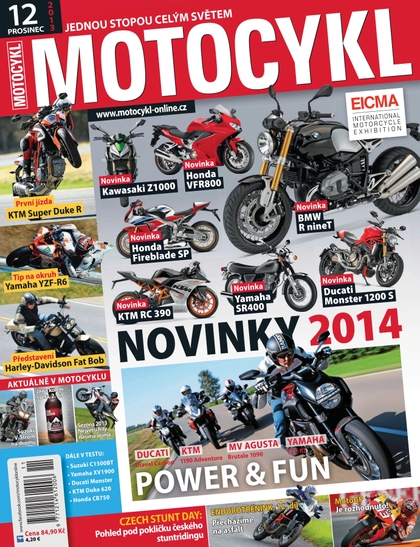 E-magazín Motocykl 12/2013 - Petrolhead Media s.r.o. 