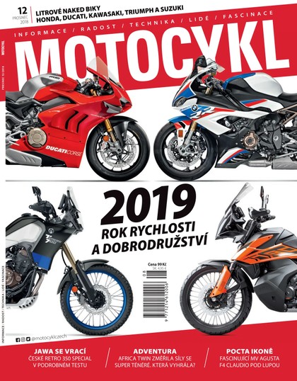 E-magazín Motocykl 12/2018 - Petrolhead Media s.r.o. 