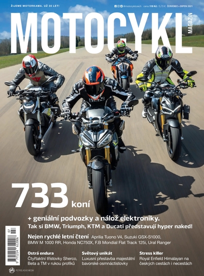 E-magazín Motocykl 7+8/2021 - Petrolhead Media s.r.o. 