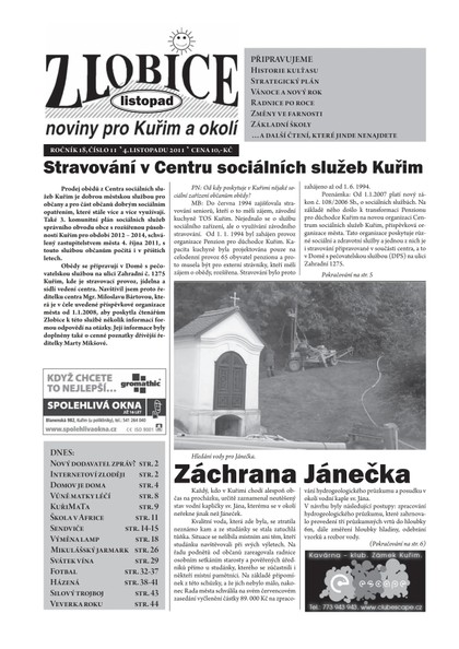 E-magazín Zlobice – noviny pro Kuřim a okolí  Zlobice 11/2011 - Noviny Zlobice