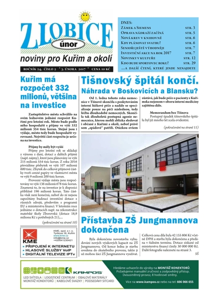 E-magazín Zlobice – noviny pro Kuřim a okolí  2/2017 - Noviny Zlobice