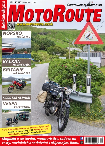 E-magazín MotoRoute Magazín 5/2015 - MotoRoute s.r.o.