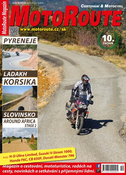 E-magazín MotoRoute Magazín 5/2014 - MotoRoute s.r.o.