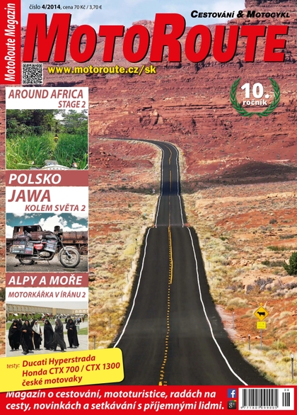 E-magazín MotoRoute Magazín 4/2014 - MotoRoute s.r.o.