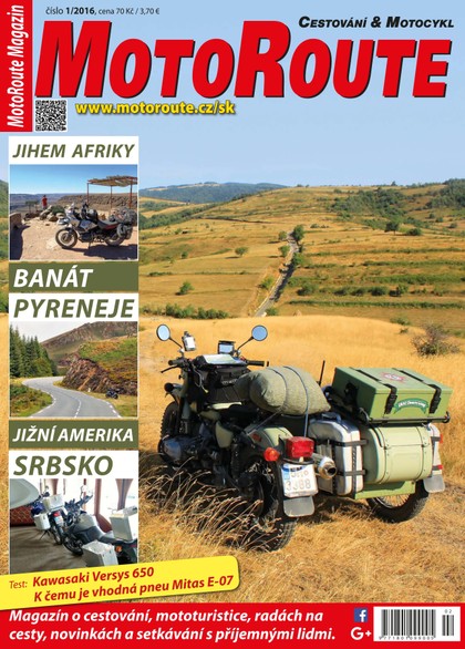 E-magazín MotoRoute Magazín 1/2016 - MotoRoute s.r.o.