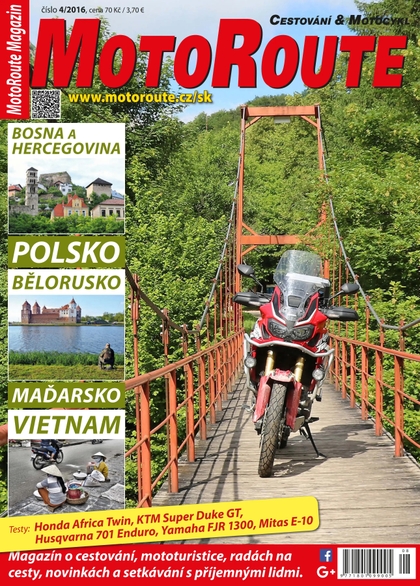 E-magazín MotoRoute Magazín 4/2016 - MotoRoute s.r.o.