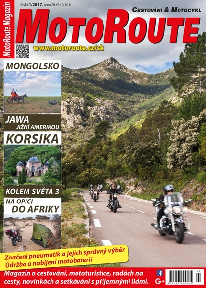E-magazín MotoRoute Magazín 1/2017 - MotoRoute s.r.o.