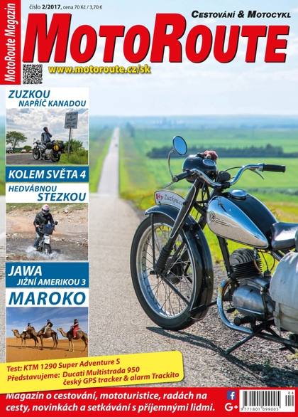 E-magazín MotoRoute Magazín 2/2017 - MotoRoute s.r.o.