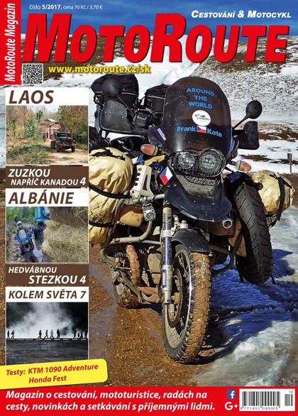 E-magazín MotoRoute Magazín 5/2017 - MotoRoute s.r.o.