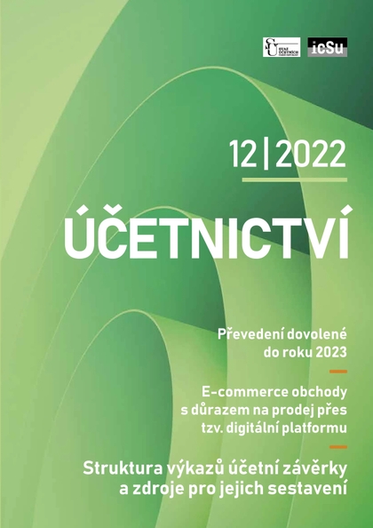 E-magazín Účetnictví 12/2022 - Svaz účetních České republiky, z. s.