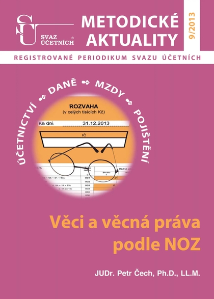 E-magazín Metodické aktuality Svazu účetních 9/2013 - Svaz účetních České republiky, z. s.