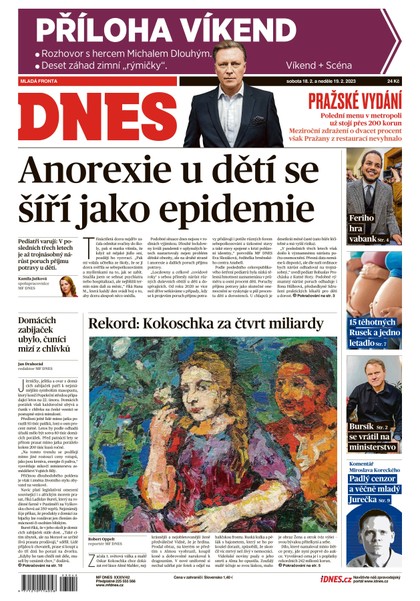 E-magazín MF DNES - 18.2.2023 - MAFRA, a.s.
