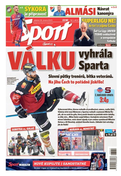 E-magazín Sport - 18.2.2023 - CZECH NEWS CENTER a. s.