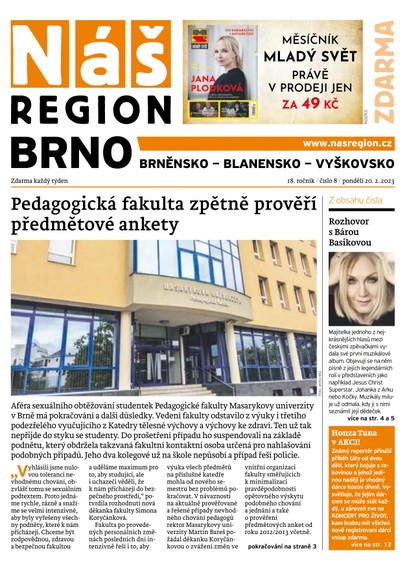 E-magazín Náš Region - Brno 8/2023 - A 11 s.r.o.