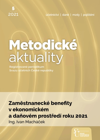 E-magazín Metodické aktuality Svazu účetních 5/2021 - Svaz účetních České republiky, z. s.
