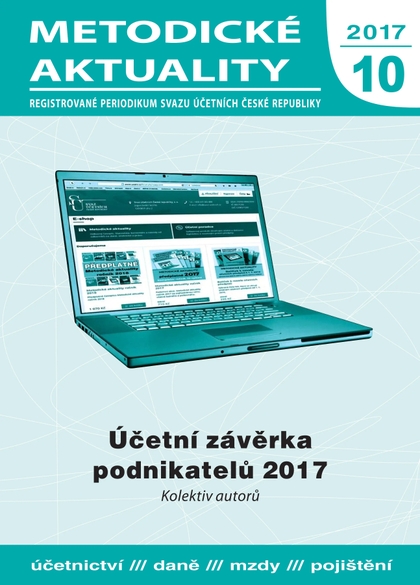 E-magazín Metodické aktuality Svazu účetních 10/2017 - Svaz účetních České republiky, z. s.