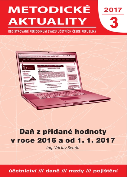 E-magazín Metodické aktuality Svazu účetních 3/2017 - Svaz účetních České republiky, z. s.