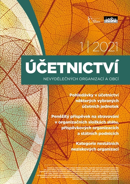 E-magazín Účetnictví nevýdělečných organizací a obcí 1/2021 - Svaz účetních České republiky, z. s.