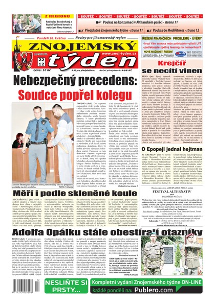 E-magazín Znojemský týden Znojemský týden 22 - 2102 - Znojemský týden
