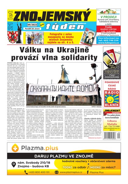 E-magazín Znojemský týden Znojemský týden 09/2022 - Znojemský týden