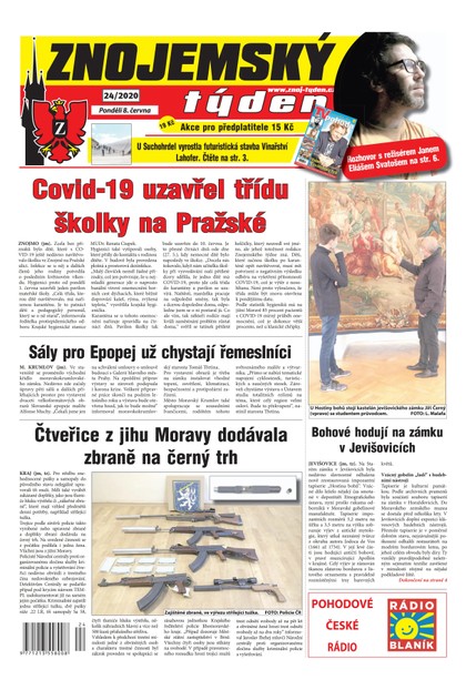E-magazín Znojemský týden Znojemský týden 24/2020 - Znojemský týden