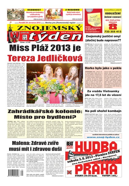 E-magazín Znojemský týden Znojemský týden 31 - 2013 - Znojemský týden