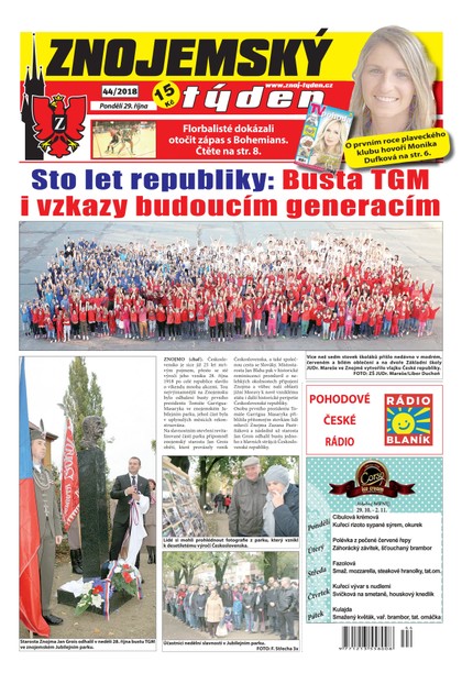 E-magazín Znojemský týden Znojemský týden 44/2018 - Znojemský týden