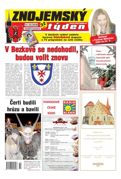 E-magazín Znojemský týden Znojemský týden 51-52/2018 - Znojemský týden