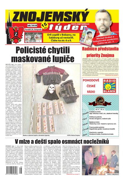 E-magazín Znojemský týden Znojemský týden 48/2018 - Znojemský týden