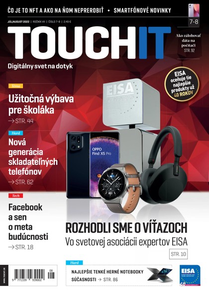 E-magazín TouchIT 7-8/2022 - TouchIT